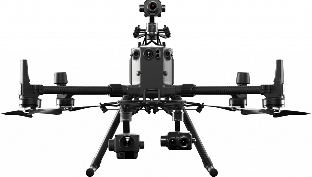 Drone DJI Matrice 300 RTK multisensor y térmico para reconocimiento militar