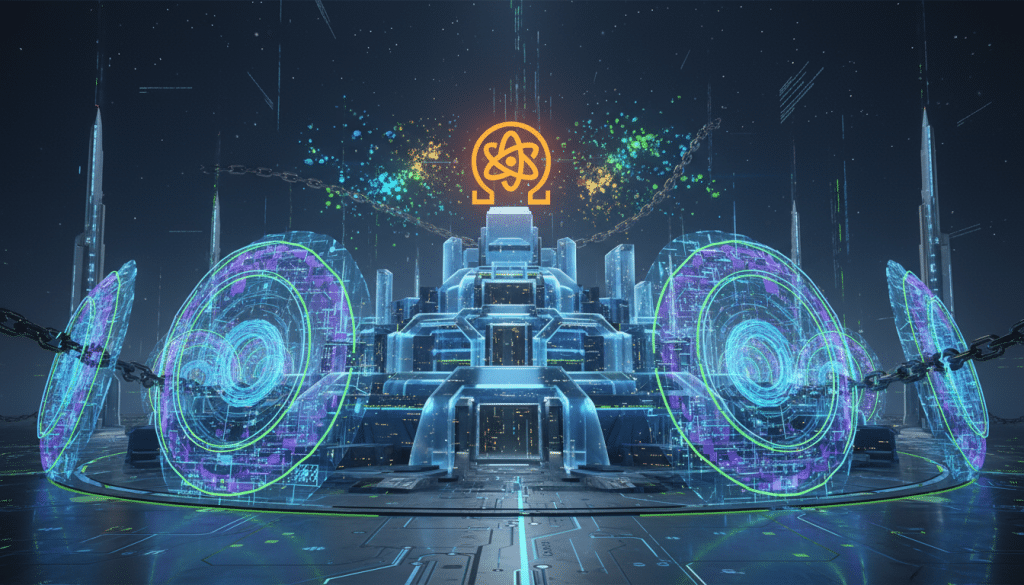QRL blockchain post-cuántica: fortaleza digital con escudos holográficos y cadenas