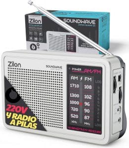 Radio a Pilas y 220 V Portátil