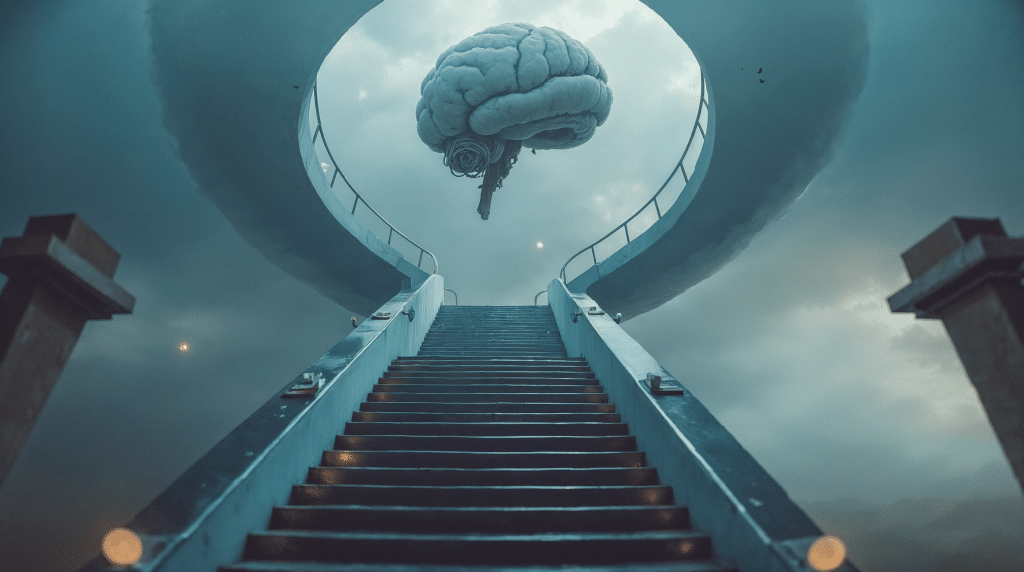 Escalera en espiral hacia lo cognitivo