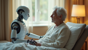 Robots cuidadores como solución de élite