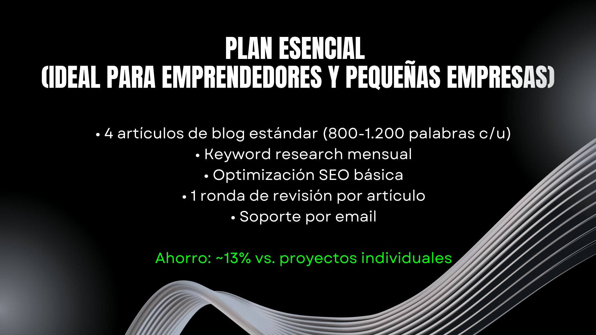 Plan Esencial