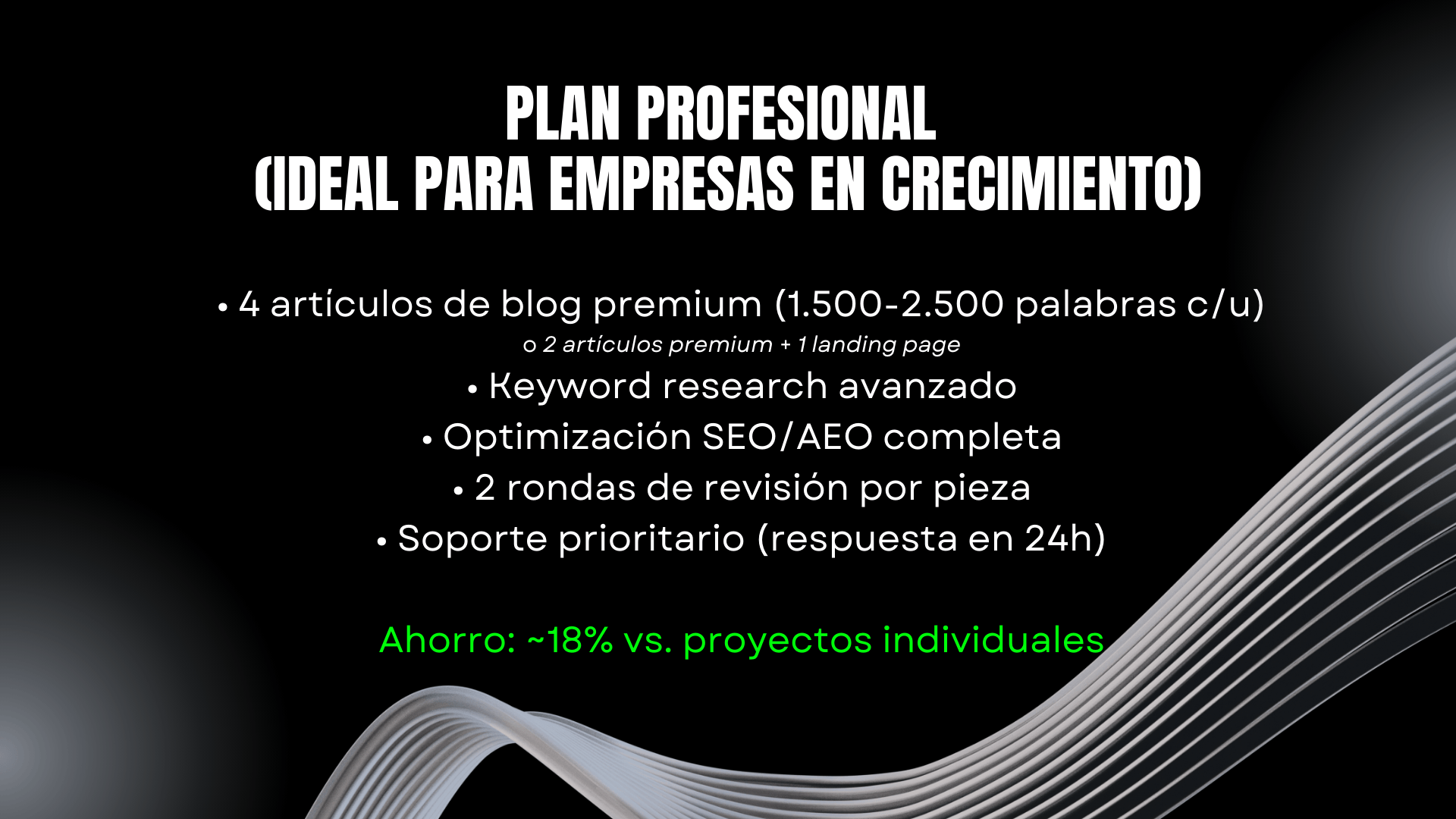 Plan Profesional