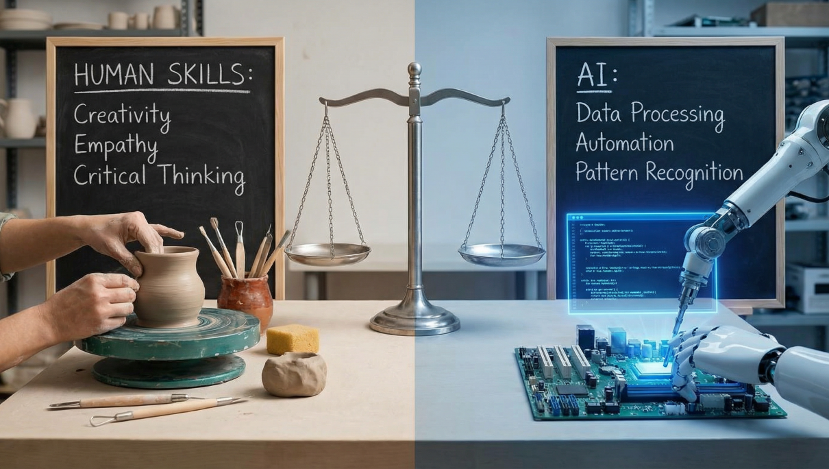 Skills Humanas vs IA: La Ventaja Real 2026
