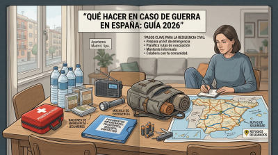 Qué Hacer en Caso de Guerra en España: Guía 2026